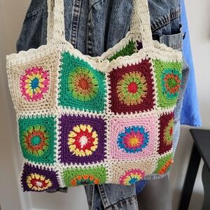 NWOT Crocheted Bag Purse